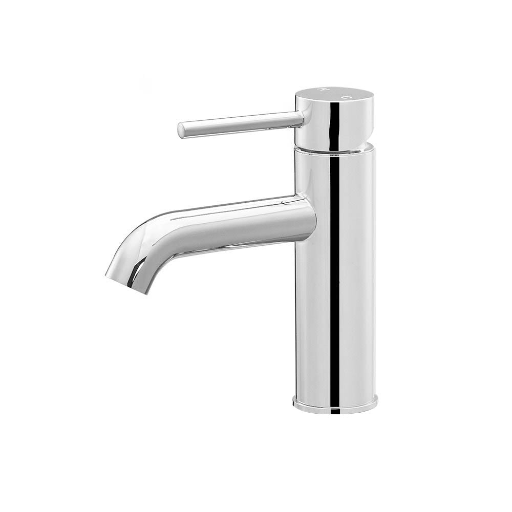 Tap & Sink Accessories: Cefito Bathroom Basin Mixer Tap Round Brass Faucet Vanity Laundry Chrome