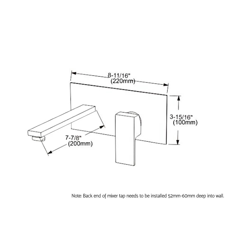 Tap & Sink Accessories: Cefito Bathroom Basin Mixer Tap Separate Faucet Vanity Laundry Chrome