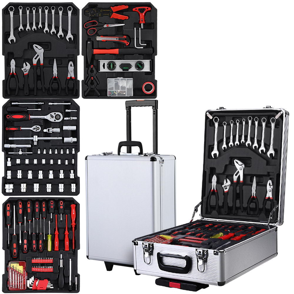 Hand Tools: Giantz 786pcs Tool Kit Trolley Case Mechanics Box Toolbox Portable DIY Set