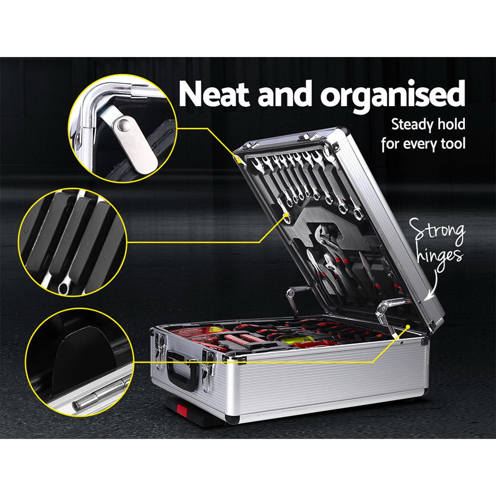 Hand Tools: Giantz 786pcs Tool Kit Trolley Case Mechanics Box Toolbox Portable DIY Set