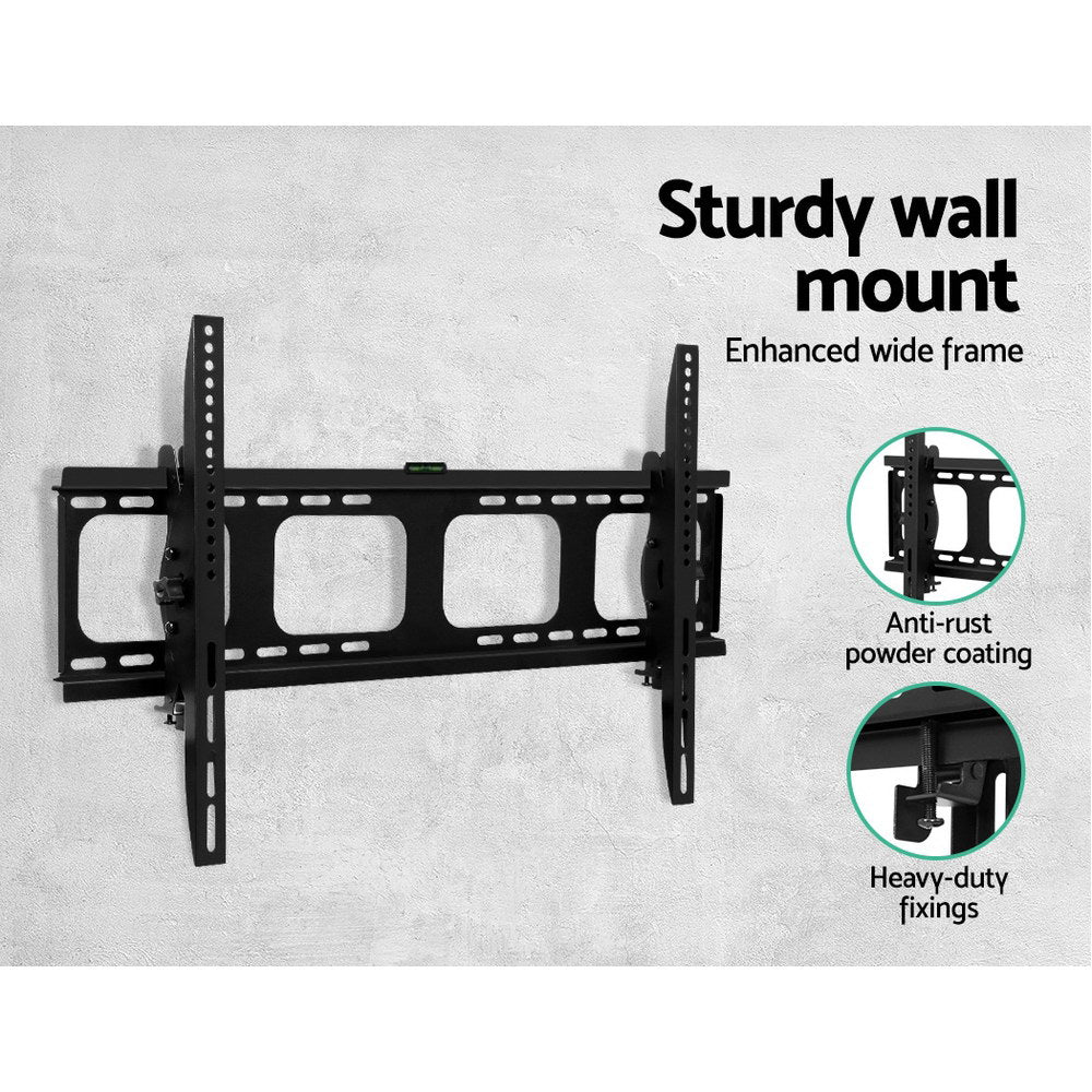 TVs & Accessories: Artiss TV Wall Mount Bracket for 42"-90" LED LCD TVs Tilt Slim Flat Low Profile