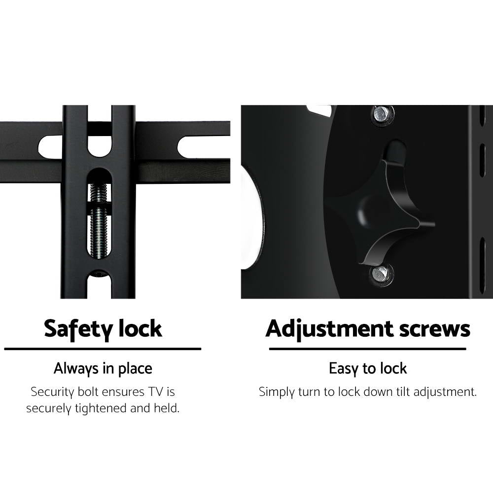 TVs & Accessories: Artiss TV Wall Mount Bracket for 32"-70" LED LCD TVs Tilt Slim Flat Low Profile