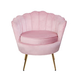 Artiss Armchair Velvet Pink Callista