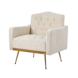 Artiss Armchair Boucle Beige Nicole