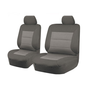 Premium Jacquard Seat Covers - For Chevrolet Colorado Rg Series Single Cab (2012-2016)