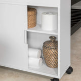 Bathroom Toilet Paper Holder Cabinet