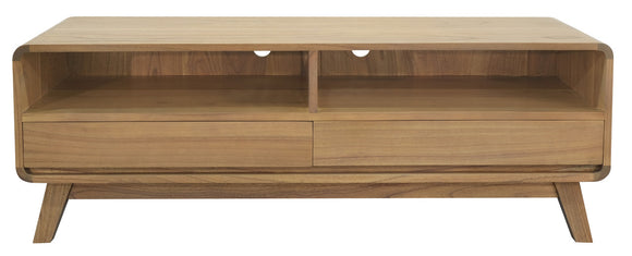 Providence 2-Drawer Entertainment Unit (Natural)