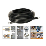 Sewer Jetter Kit for Pressure Washer 49FT Cleaner Hose 5800PSI NPT 1/4" Hose