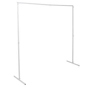 Wedding Arch White Square Backdrop Flower Display Stand Background 2.2M