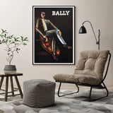 Wall Art 50cmx70cm Bally Man & Woman 2 Sets Black Frame Canvas