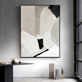 Wall Art 40cmx60cm Modern Abstract 3 Sets Black Frame Canvas