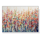 Wall Art 40cmx60cm Flourish Of Spring White Frame Canvas