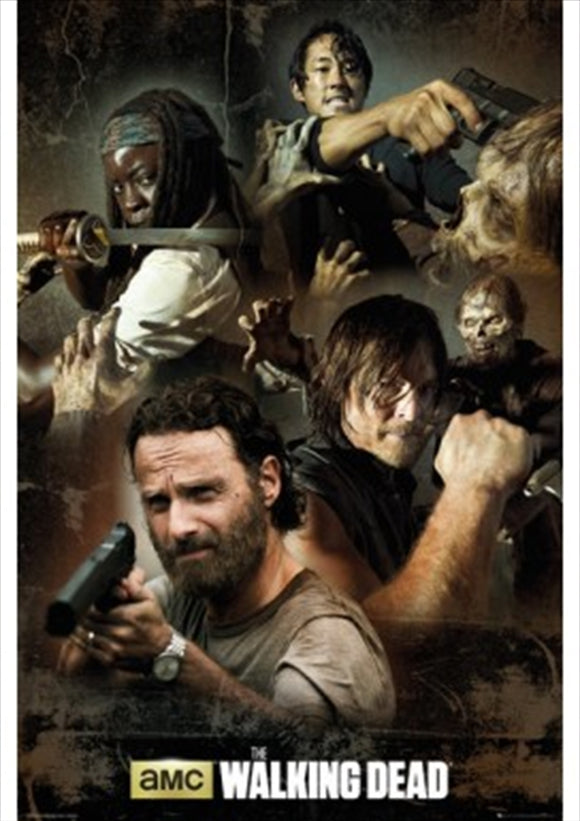 The Walking Dead Collage