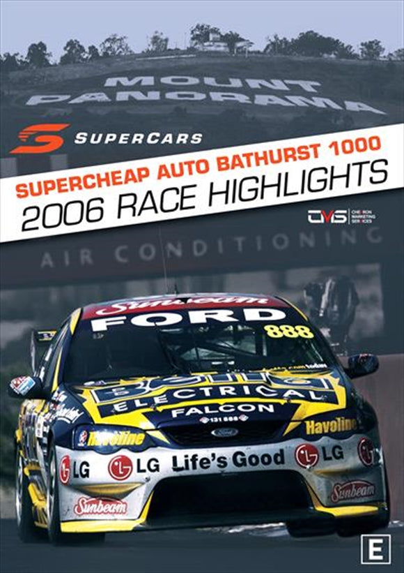 V8 Supercars - 2006 Bathurst 1000 Highlights DVD