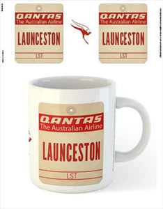 Qantas - Launceston Destinaton Tag Mug