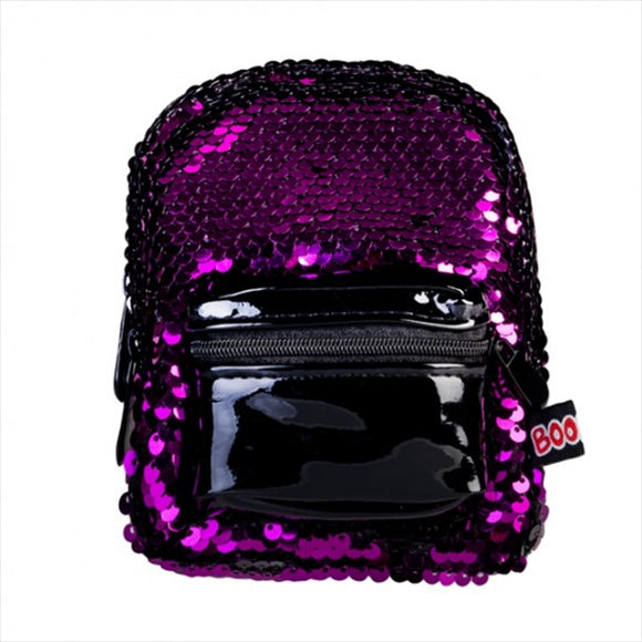 Purple Sequins BooBoo Backpack Mini