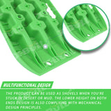 X-BULL Recovery tracks Sand tracks 2 Pairs Sand / Snow / Mud 10T 4WD Gen 3.0 - Green