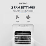 CARSON 3-in-1 Portable Air Conditioner Dehumidifier Fan Cooler Aircon 7000 BTU