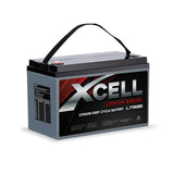 X-CELL 130Ah 12v Lithium Battery LiFePO4 Iron Phosphate  Deep Cycle Camping 4WD