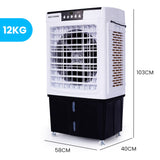 POLYCOOL 45L 125W Evaporative Air Cooler Portable Industrial Fan, Purifier, Humidifier, Remote Control