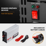 CTEK D250SE Dual Input Charger + GENPOWER 2000W/4000W Power Inverter Bundle