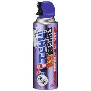 [6-PACK] Earth Japan Anti-Cobweb Spray 450mL Insecticidal & Repellent Effect For Outdoor Use