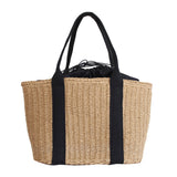 Weekender Straw Beach Bag