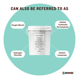 1.3Kg Sodium Percarbonate Tub - Eco Laundry Cleaner Brew Sanitiser Oxygen Bleach