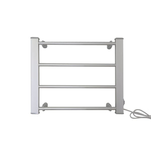 Pronti Heated Towel Rack Electric Bathroom Towel Rails Warmer Ev-60 -silver