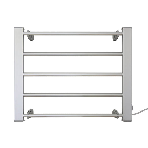 Pronti Heated Towel Rack Electric Bathroom Towel Rails Warmer Ev-90- Silver