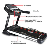 Powertrain MX3 Treadmill Performance Home Gym Cardio Machine