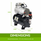 Air Brush Compressor for Air Brush Spray 1/6HP 3L