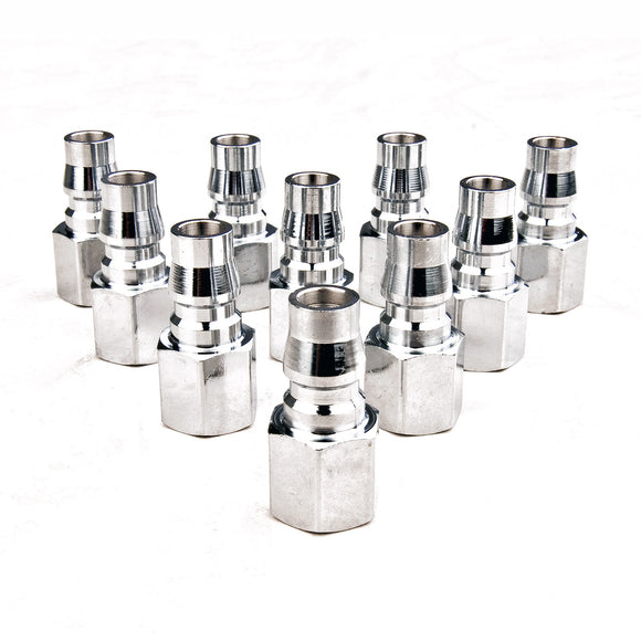 Dynamic Power 10 Set 4 x 2.5cm Nitto Type Male Air Coupling Coupler Fitting 1/4