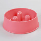 YES4PETS 2 x Medium Pet Anti Gulp Feeder Bowl Dog Cat Puppy slow food Interactive Dish