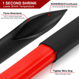 2m Polyolefin Shrink Tube 1/8" (3mm) 2:1 Ratio Heat Shrink Tubing Sleeving Wrap Shrinking