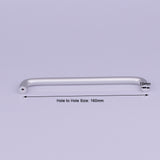 Aluminium Kitchen Cabinet Handles Drawer Bar Handle Pull 160mm