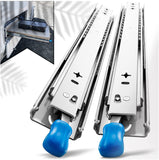 14in Pair 150KG Capacity Heavy Duty Drawer Slides Rails Runners Locking Ball Bearing