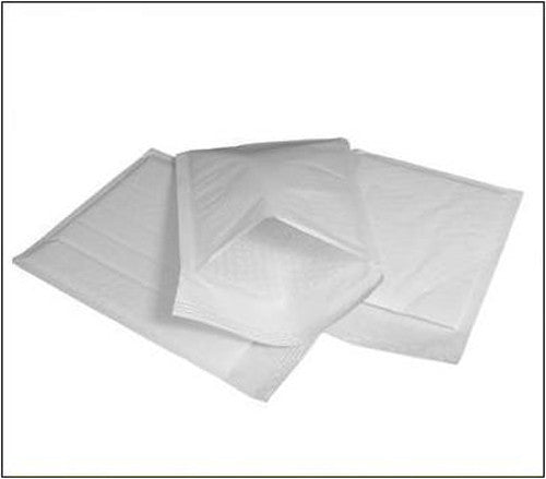 10 Piece Pack - 28 x 23cm White Bubble Padded Envelope Bag Post Courier Mailer Shipping Safe Fragile Self Seal