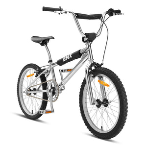 Progear Bikes Classic BMX Bike 20" in Metallic Chrome