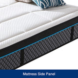 Queen Mattress in Coolmax Memory Foam 6 Zone Pocket Coil Soft Firmness