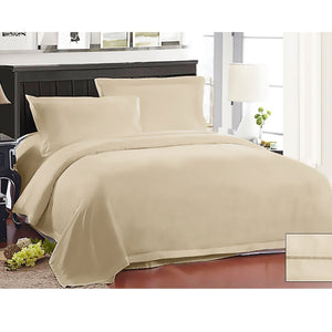 Ramesses 1000TC American Pima Cotton Quilt Cover Set Linen King