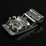 Adjustable Slide Luxury Leather Belt For Men's Automatic Buckle Ratchet Business Dress Belts (FB8503#25)