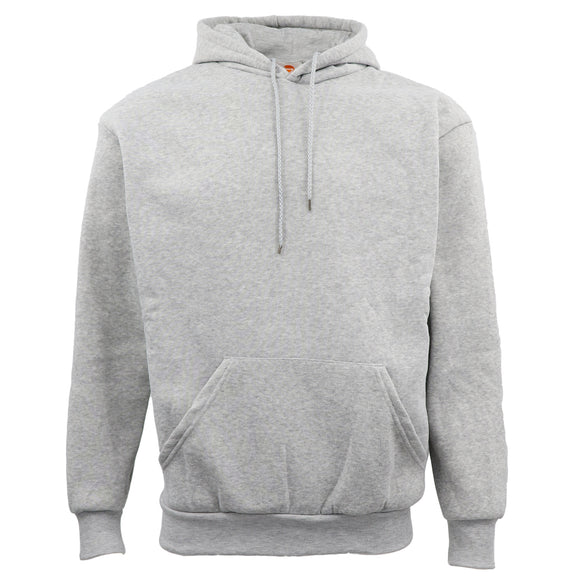 Adult Unisex Men's Basic Plain Hoodie Pullover Sweater Sweatshirt Jumper XS-8XL, Light Grey, M