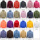 Adult Unisex Men's Basic Plain Hoodie Pullover Sweater Sweatshirt Jumper XS-8XL, Dark Grey, 2XL