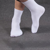 10 Pairs Men's Women's Cotton Breathable Crew Length Socks Work Business Cushion, Mixed Colour