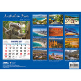 Australian Icons ƒ?? 2023 Rectangle Wall Calendar 16 Months Planner New Year Gift