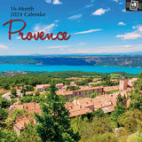 Provence - 2024 Square Wall Calendar 16 Month Premium Planner Xmas New Year Gift