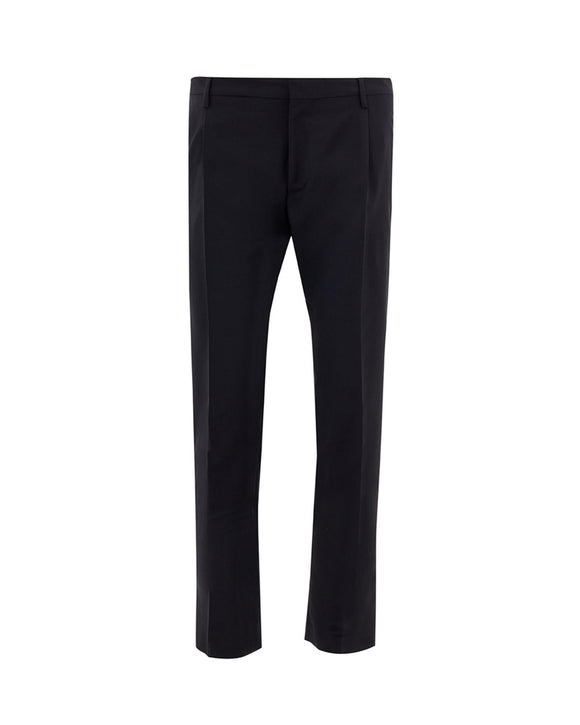 Valentino Elegant Tailored Trouser in Blue Wool Blend 56 IT Men