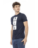 Printed Round Neck T-shirt XS Men