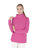 Premium Cashmere Womens Turtleneck Sweater - M